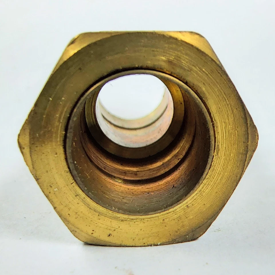 IMPERIAL 1/2" TUBE UNIONS (LOT OF 6) 1/2" COMPRESSION BRASS - Image 4 of 4