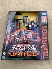G2 Universe Laser Optimus Prime Leader Class Transformers  Legacy United NEW