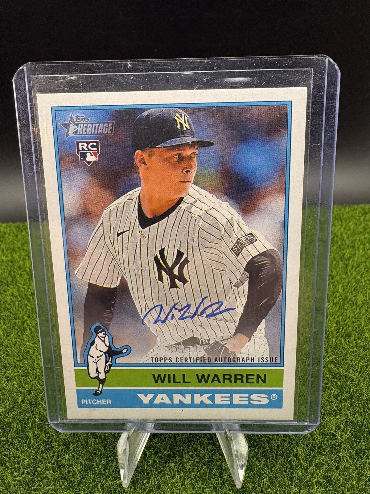 2025 Topps Heritage - Real One Autographs Will Warren #ROA-WW (AU, RC)