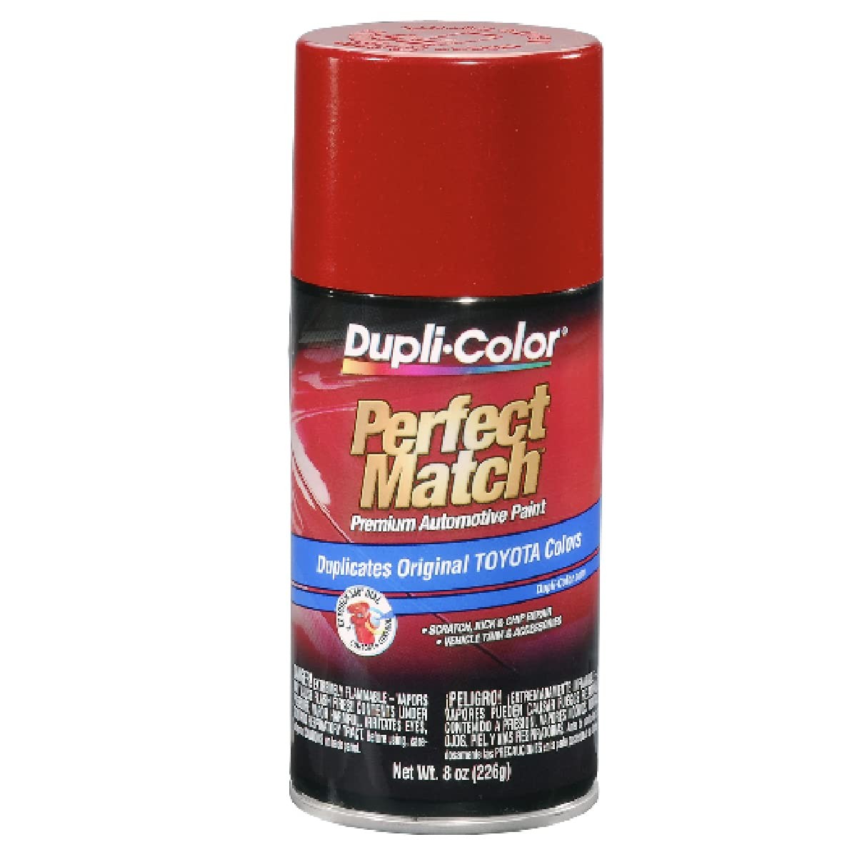 Dupli Color Perfect Match Spray Paint 8Oz Barcelona Red Paint For Toyota