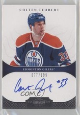 2011-12 Panini Dominion Auto Rookies 77/199 Colten Teubert #117 Auto 1e15