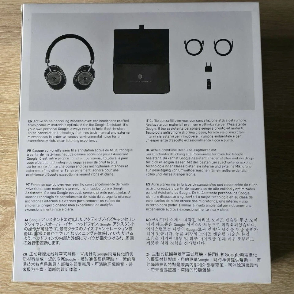 Master & Dynamic MW65 Bluetooth Headphones - Black used Japan - Image 2 of 4