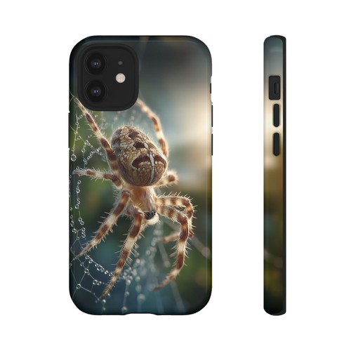 Brown Spider Wet Dew Web Phone Case for iPhone, Samsung Galaxy, Pixel - 第 115/241 張圖片