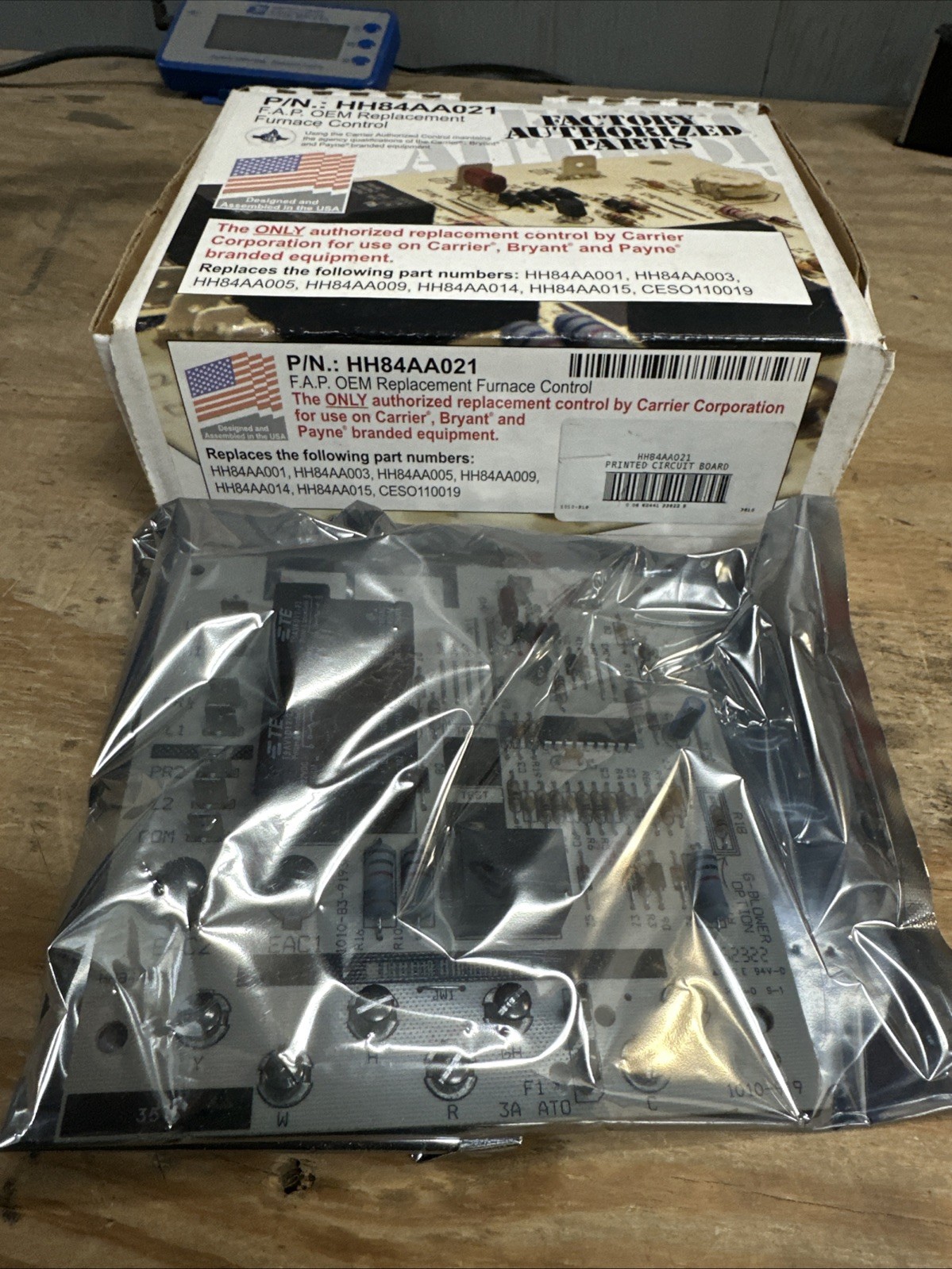 NEW🔥 CARRIER  HH84AA021 Control  CIRCUIT BOARD  (f15)
