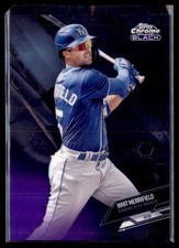2021 Topps Chrome Black Purple Refractor Whit Merrifield Royals 21 /199