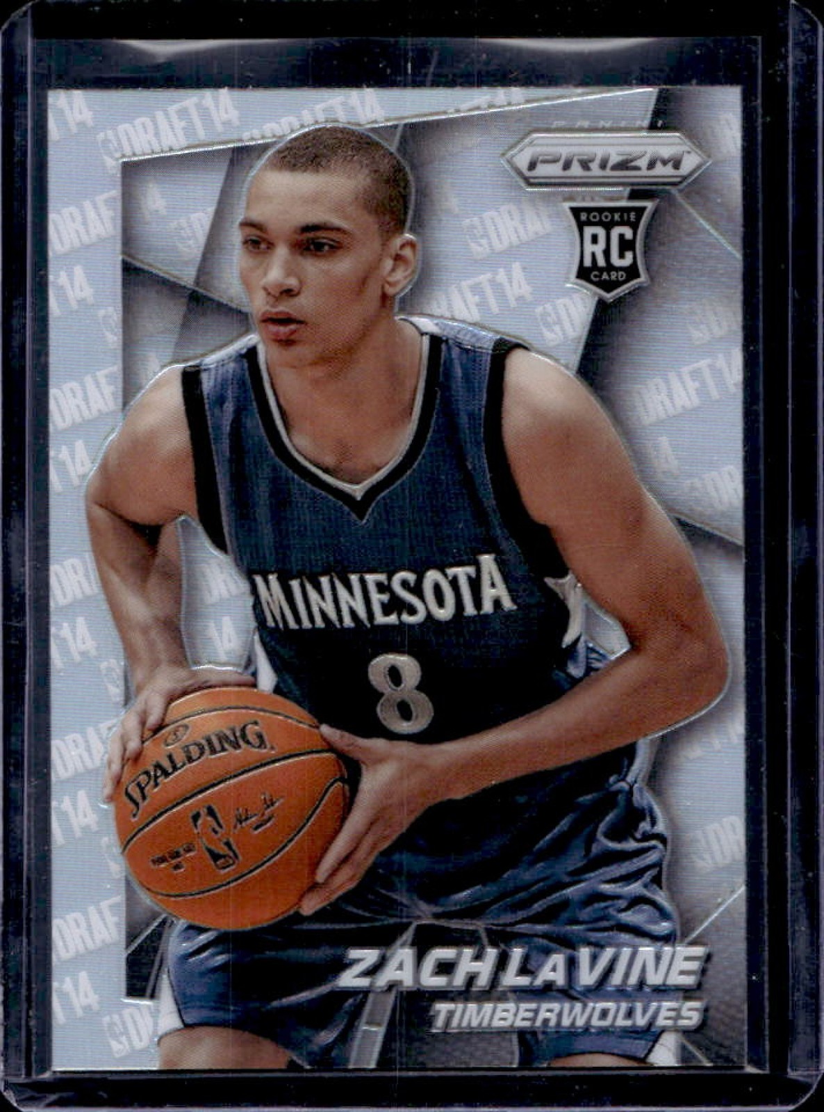 2014-15 Prizm Zach LaVine SP's RC Rookie #42 Timberwolves