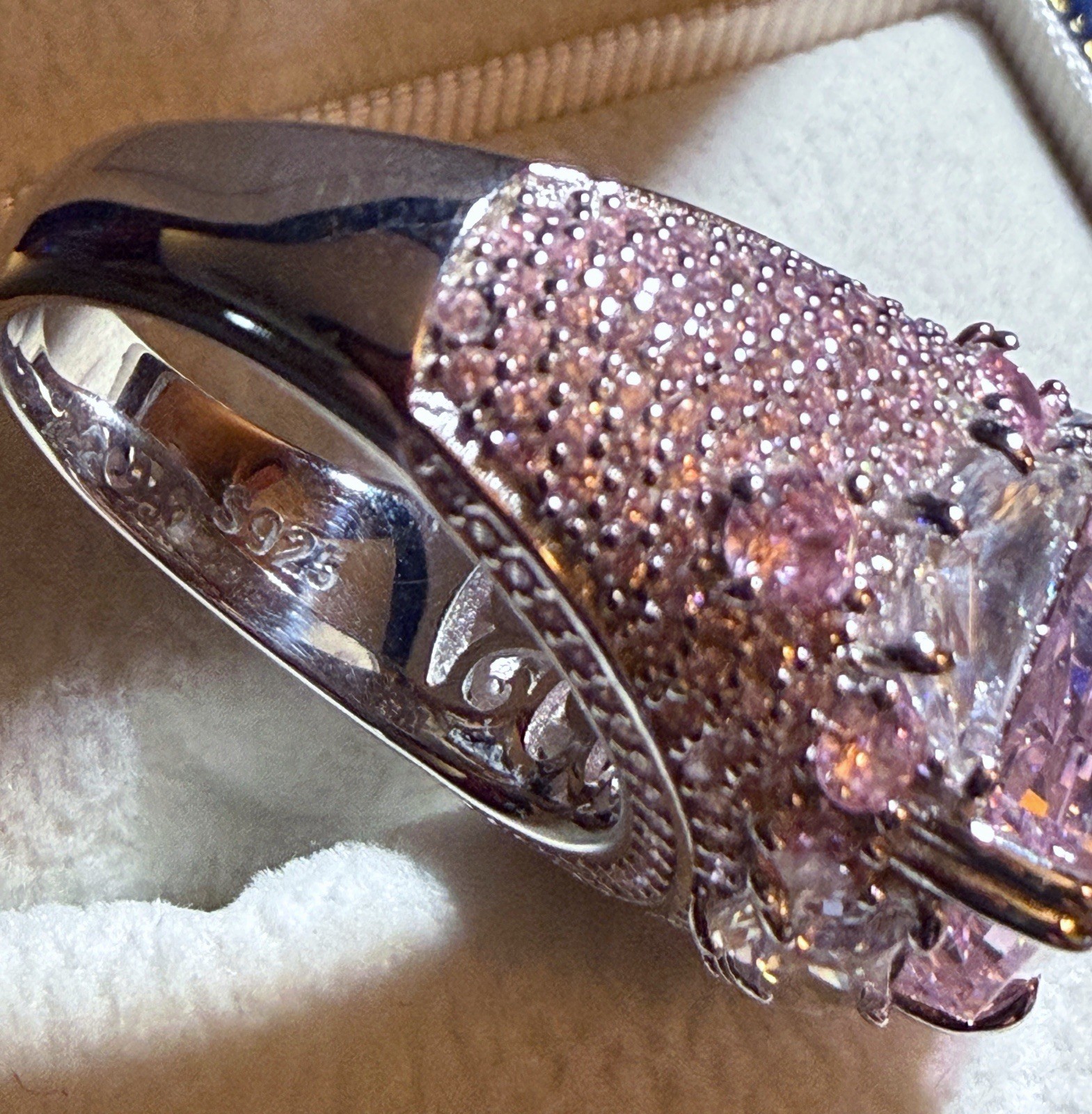 HUGE 2.2 lbs Untested Unsearched Jewelry Lot S925 Rings ‘14k’ Mark Chain & More!