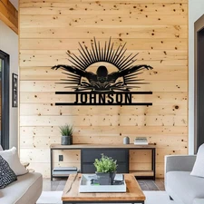 Personalized Swimmer Metal Wall Art, Custom Swim Team Sign, Pool Decor