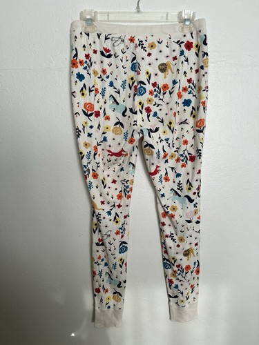 Hanna Andersson Girl's Size Medium Multicolor Floral Pajama Pants Organic Cotton - Picture 2 of 4