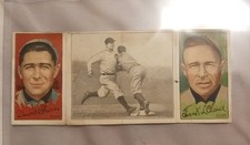 1912 Hassan T202 #20 David Shean/Frank Chance Cubs HOF Chance Beats Out a Hit