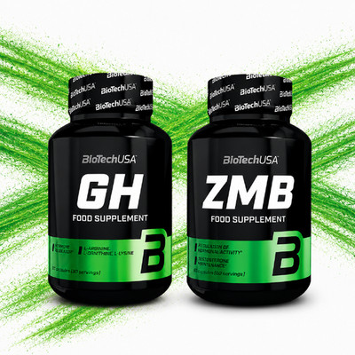 GH Regulator + ZMB - Lean muscle mass Regeneration Musclepump Testo-level Libido