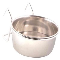 Edelstahlnapf 150Ml Mit Halterung Trixie 5493 ø7Cm FüR Hund Katze Napf