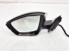SKODA KODIAQ MK1 VRS WING MIRROR POWER FOLD LEFT PASSENGER SIDE BLACK 15PIN 2019