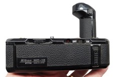 Nikon MD-12 Motor Drive Film Advance Buono Funzionante Usato Condizioni Made in Japan