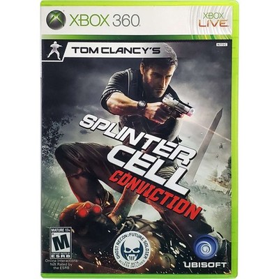 Splinter Cell Conviction - Microsoft Xbox 360 Tested Authentic 1Y Guarantee
