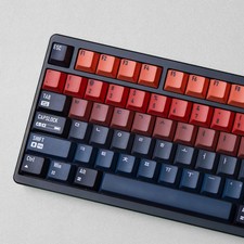 130-Key PBT Cherry Profile Keycaps Set Multi-Language Side-Lit for Mechanical