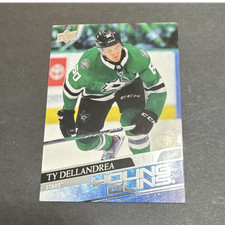 Upper Deck Young Guns Ty Dellandrea #213 RC Dallas Stars 2020-21 NHL Card