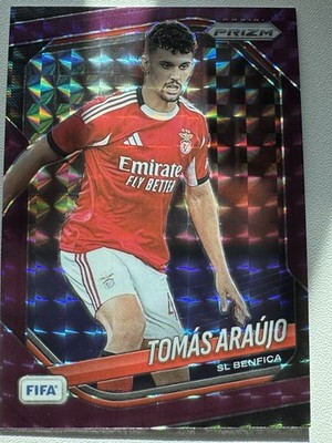 2025-26 Panini Prizm Fifa - Tomas Araujo #224 Purple Mosaic Prizm /299 (RC)
