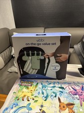 Ubbi On-The-Go Diapering Gift Set Includes Changing Mat, Pacific Holder And More