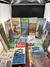 Vintage Oklahoma Travel Maps Guide Lot 1970s-1980s Tulsa OKC Route 66