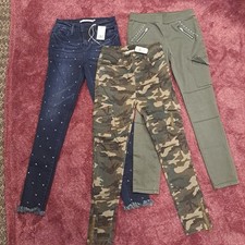 Lot Of 3 Pants Girls Size 10 Justice Tractr Hayden Girls Camo Studded Von Maur