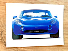 TVR TAMORA - FRAMEABLE COLLECTIBLE CLASSIC CAR PHOTO SPEC CARD