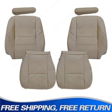 6pcs For 2004 Toyota Tundra Front Replacement Seat Cover Armrest Cover Tan