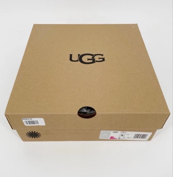 Ugg Kids Drizlita Rain Boots Pink Sherpa Lined Waterproof Shoes New Size 4 5 6 - Image 4 of 4