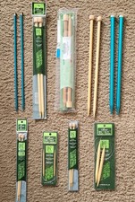 Clover Takumi Knitting Needles Various Sizes Bamboo Wood Aluminum New  Used