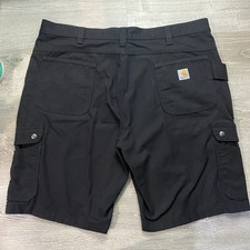 Carhartt Men  s Rugged Flex Relaxed Fit Ripstop Cargo Shorts Size 42 BS4727-M  