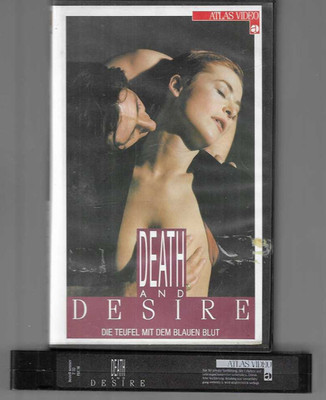 Atlas Video  Gabriel Byrne  Amanda Donohue   DEATH AND DESIRE   VHS Rarität