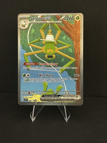 Spidops ex 243/198 SV01: Scarlet & Violet Base Set Holo