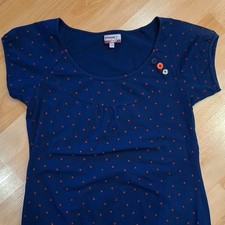 Strange Damen T-Shirt XXL blau/rot gepunktet ...
