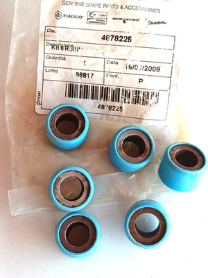 Kit Roulis Variateur Piaggio Hexagon Lx4 Sfera Liberty Vespa ORIGINAUX 4878225 - Photo 1/4