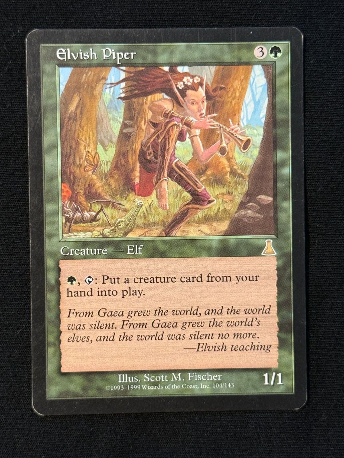 MTG - Elvish Piper - Urza's Destiny - Multiple Available - LP (Magic: The Gather