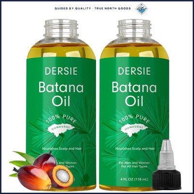 Nourishing Hair Oil - Organic Batana Oil Set for All Hair Types - 4 Fl Oz Each
