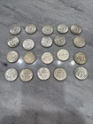 20 Kennedys Half Dollars 40% Silver 5-1965 5-1966 5-1967 5-1968