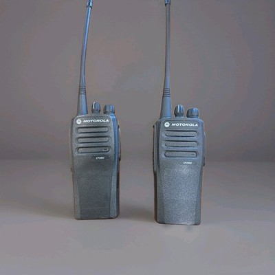2 X Motorola CP200d UHF DMR Digital Portable Radios AAH01QDC9JA2AN Tested Works