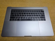 Genuine MacBook Pro 15 2016 2017 A1707 US Keyboard Top Cover Palmrest Touchpad
