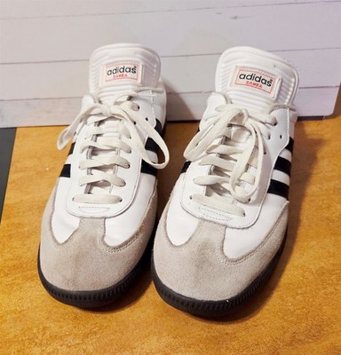 Adidas Samba Classic - White/Black Stripes [EVM-004001] - Men's Size 11 MINT