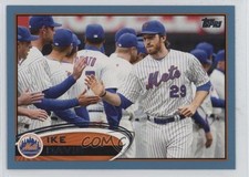 2012 Topps Wal-Mart Blue Border Ike Davis #24 3v8