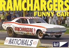 Mpc 125 Ramchargers Dodge Challenger Funny Car Model Kit Drag Slicks Mpc964