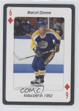 2006 Frameworth Hockey Hall of Fame Legends Playing Cards Marcel Dionne HOF 2a2