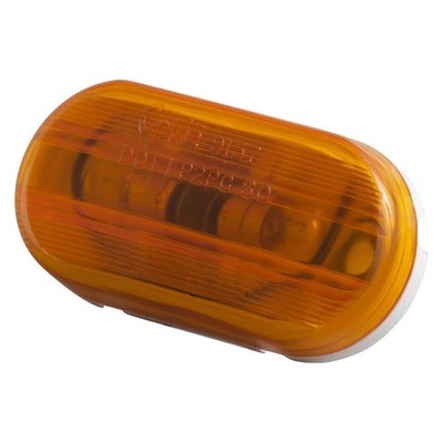 GROTE 45263 Clearance Marker Lamp,FMVSS P2, PC,Oval 2CVT1