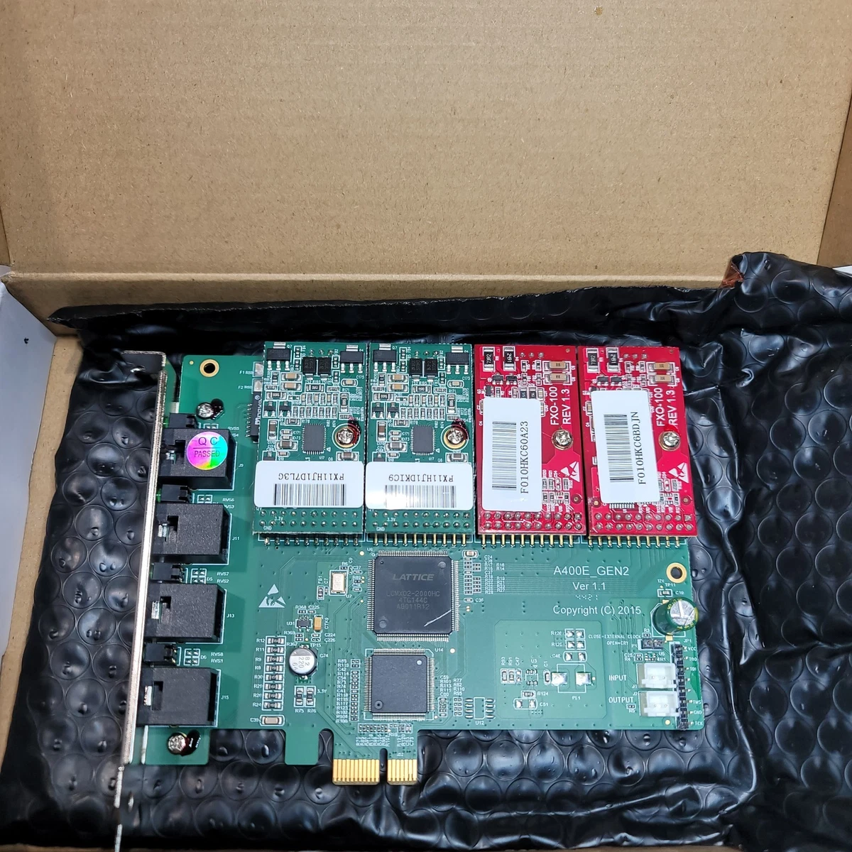 拡張カード OpenVox A400P31 3FXS 1FXO OpenVox A400P 4 Ports PCI Series Cards – OpenVoxusa