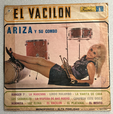Ariza Y Su Combo   El Vacilon LP 1968 Mono Discos Fuentes Columbia Import Cumbia