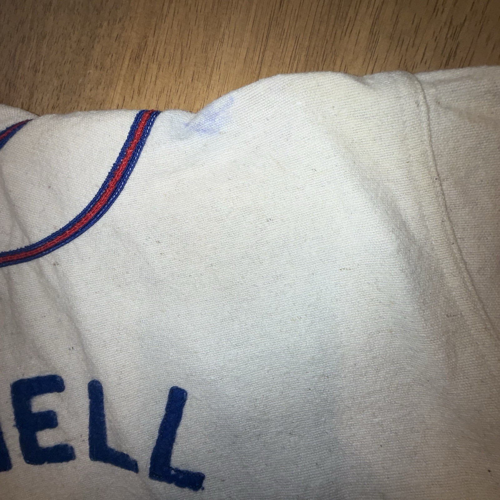 Vintage 1950s Baseball Jersey Flannel VFW Orwell Ohio Orwell Implement