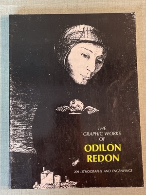 The Graphic Works of Odilon Redon 1969 Softcover 209 Lithos and More Art Book