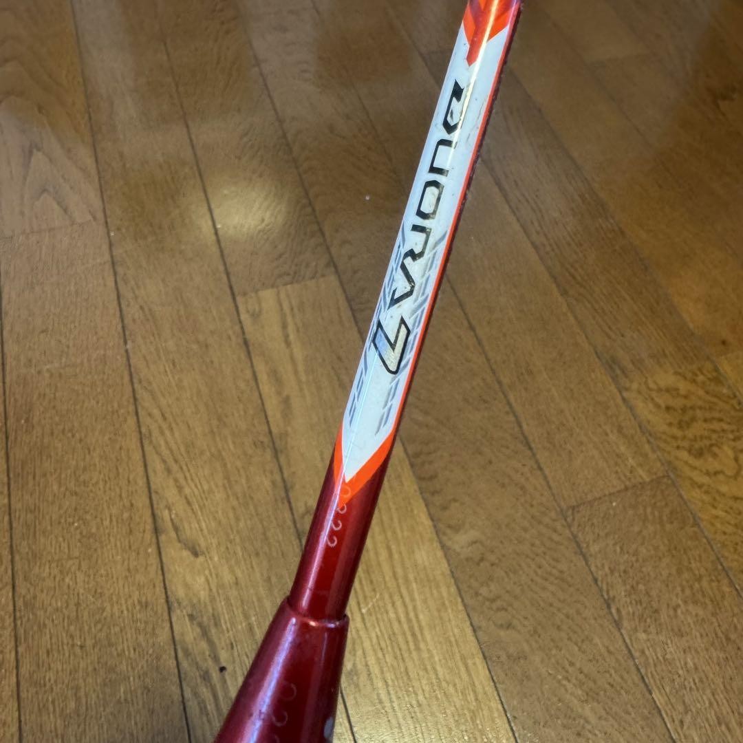 YONEX Duora 7 Badminton Racket 3U5 Red with Soft Case - New