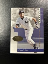 1996 Leaf Signature Series - Derek Jeter #67 Press Proof Gold - New York Yankees